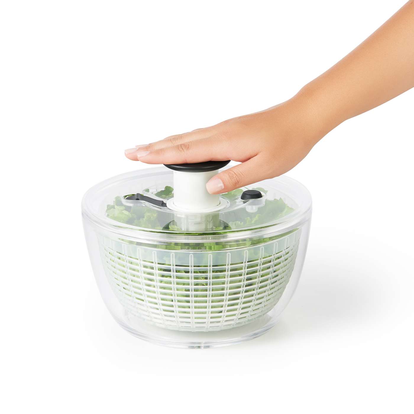 สลัดสปินเนอร์ ขนาดเล็ก ที่สลัดน้ำออกจากผัก | OXO GG Little Salad & Herb Spinner