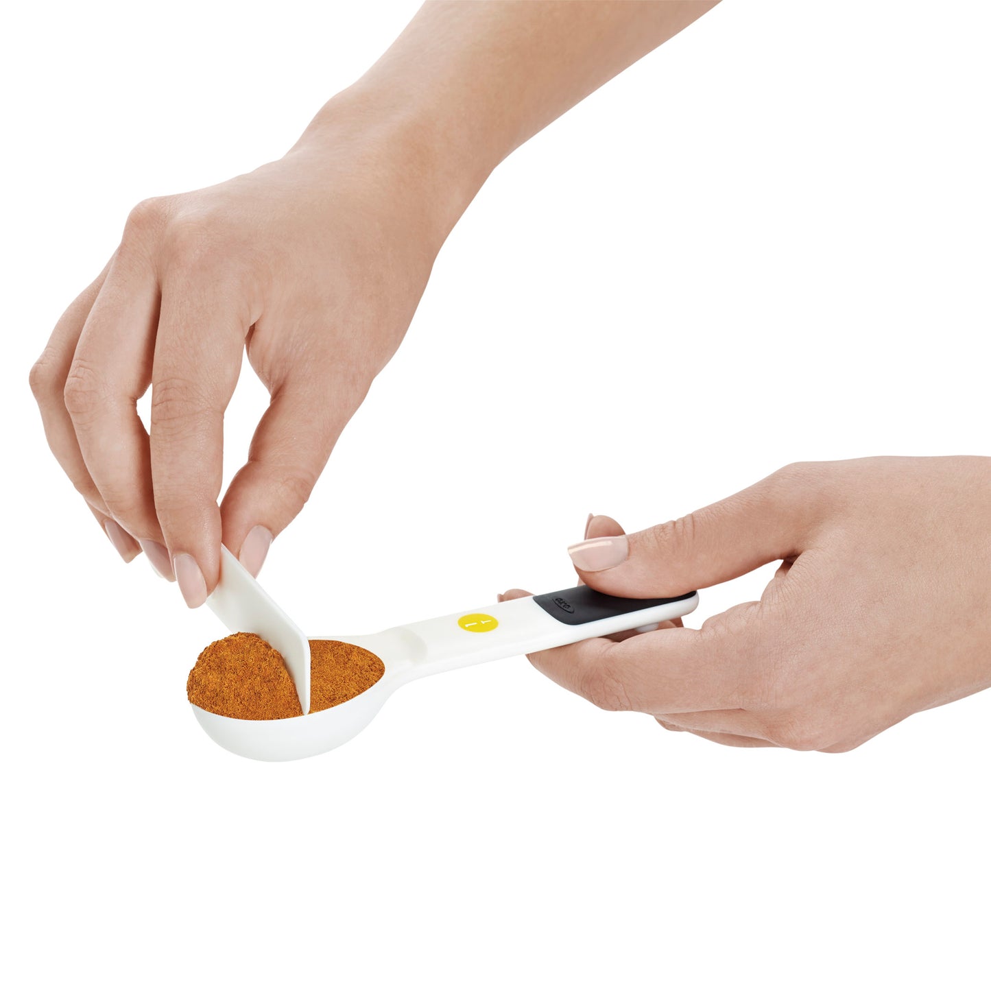 ช้อนตวง พลาสติก สีขาว l OXO GG 7 Pcs. Plastic Measuring Spoon White