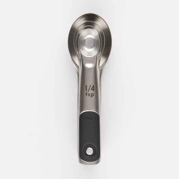 ช้อนตวงสแตนเลส สตีล 4 ชิ้น l OXO GG Stainless Steel Measuring Spoons with Magnetic