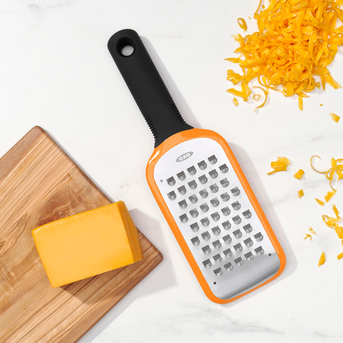 ที่ขูดชีส ขนาดใหญ่ แบบหยาบ l OXO GG Etched Coarse Grater
