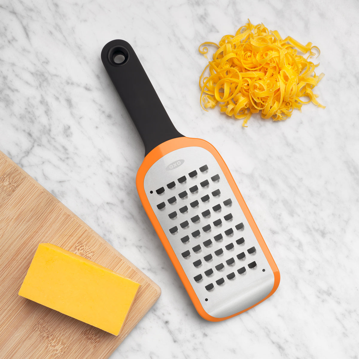 ที่ขูดชีส ขนาดใหญ่ แบบหยาบ l OXO GG Etched Coarse Grater