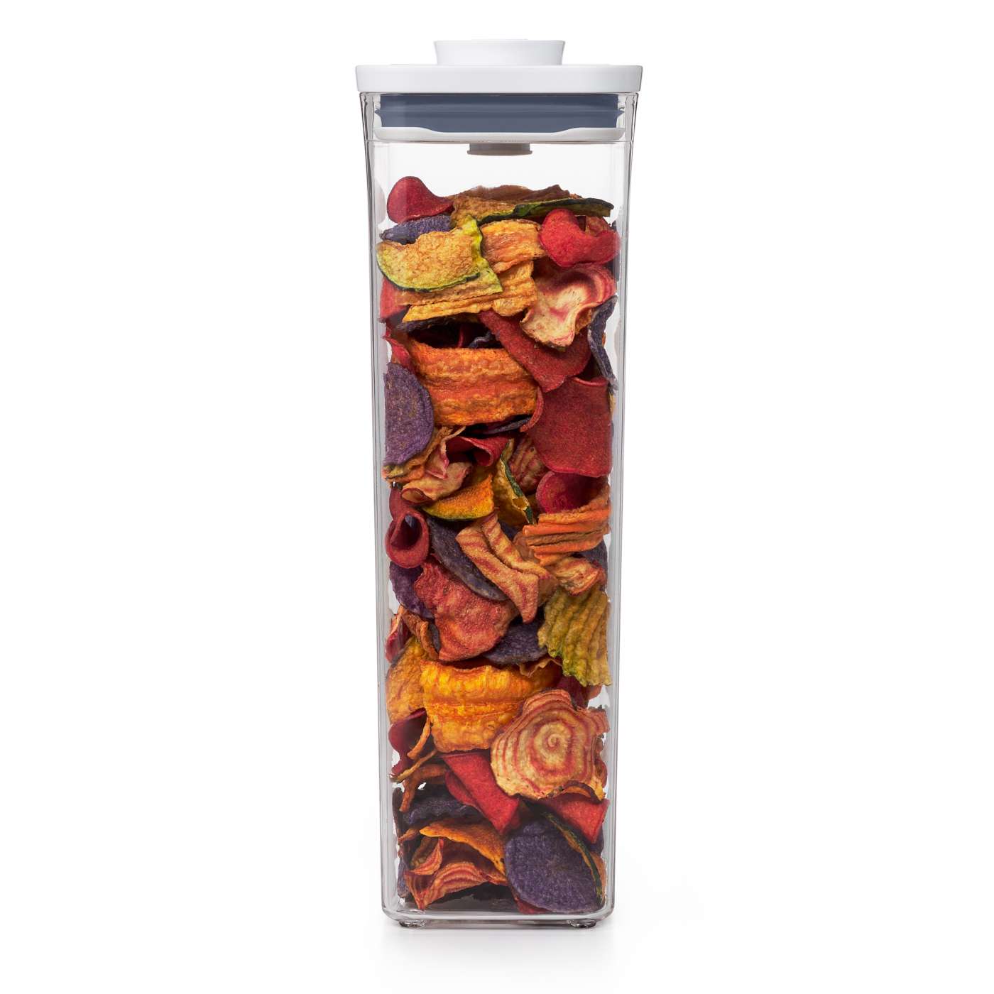 กล่องสูญญากาศใส่อาหาร  สี่เหลี่ยมจัตุรัส ขนาดเล็ก 2.1 ลิตร/ 1.5 kg. l OXO GG POP CONTAINER SMALL SQUARE - TALL (2.1 L)