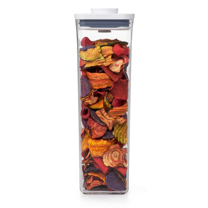 กล่องสูญญากาศใส่อาหาร  สี่เหลี่ยมจัตุรัส ขนาดเล็ก 2.1 ลิตร/ 1.5 kg. l OXO GG POP CONTAINER SMALL SQUARE - TALL (2.1 L)