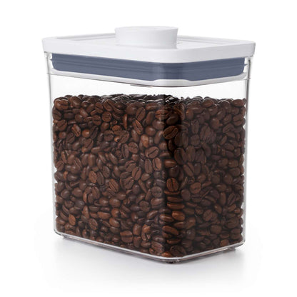 กล่องสูญญากาศใส่อาหาร สี่เหลี่ยมผืนผ้า ขนาดใหญ่ 1.6 ลิตร/ 1 kg. l OXO GG POP CONTAINER RECTANGLE - SHORT (1.6 L)