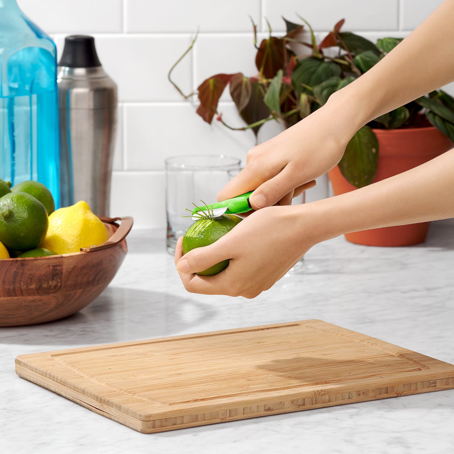 มีดปอกเปลือก ปอกผลไม้ 2 in 1 l OXO Citrus Peeler & Zester