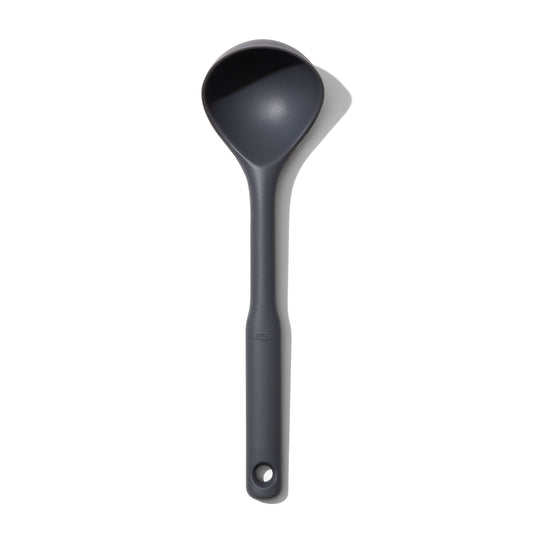 ช้อนซุปซิลิโคน รุ่นเฟล็กซิเบิล l OXO GG Small Silicone Ladle Peppercorn