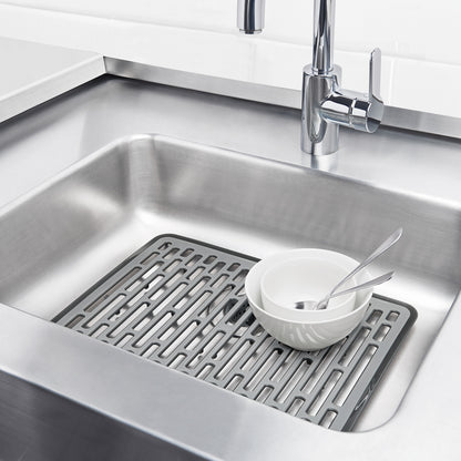 แผ่นรองซิงค์ ซิลิโคน อ่างล้างจาน ขนาดใหญ่ l OXO GG Sink Mat Large