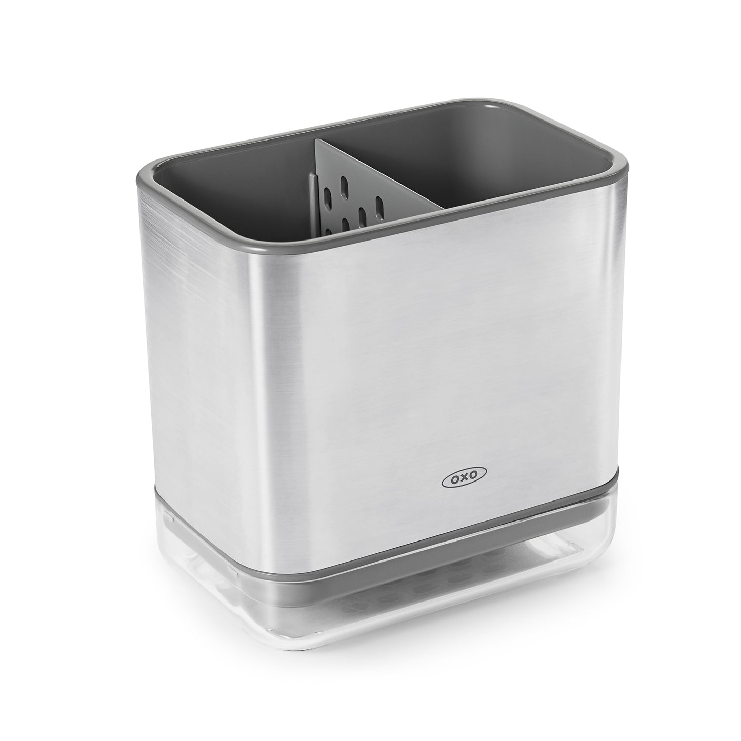 ภาชนะใส่ฟองน้ำและแปรงล้างจาน l OXO GG Stainless Steel Sink Caddy