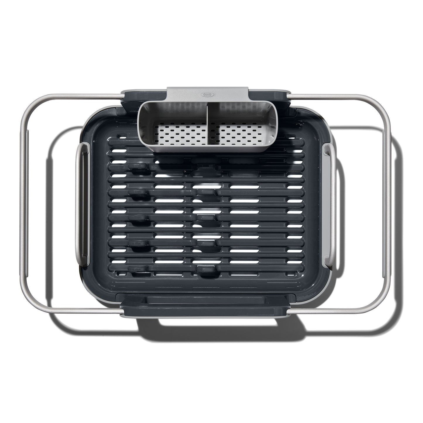 ที่ตากจาน แบบวางบนซิงค์อะลูมิเนียม l OXO GG Over-the-Sink Aluminum Dish Rack