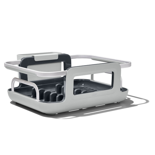 ที่ตากจาน แบบวางบนซิงค์อะลูมิเนียม l OXO GG Over-the-Sink Aluminum Dish Rack