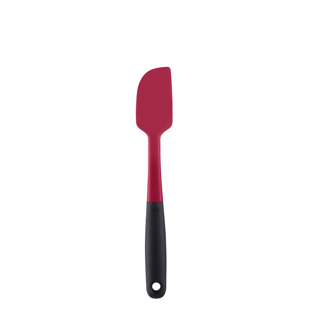 ไม้พายซิลิโคน ทนความร้อน ขนาดเล็ก สีชมพู l OXO GG Silicone Spatula Small Raspberry