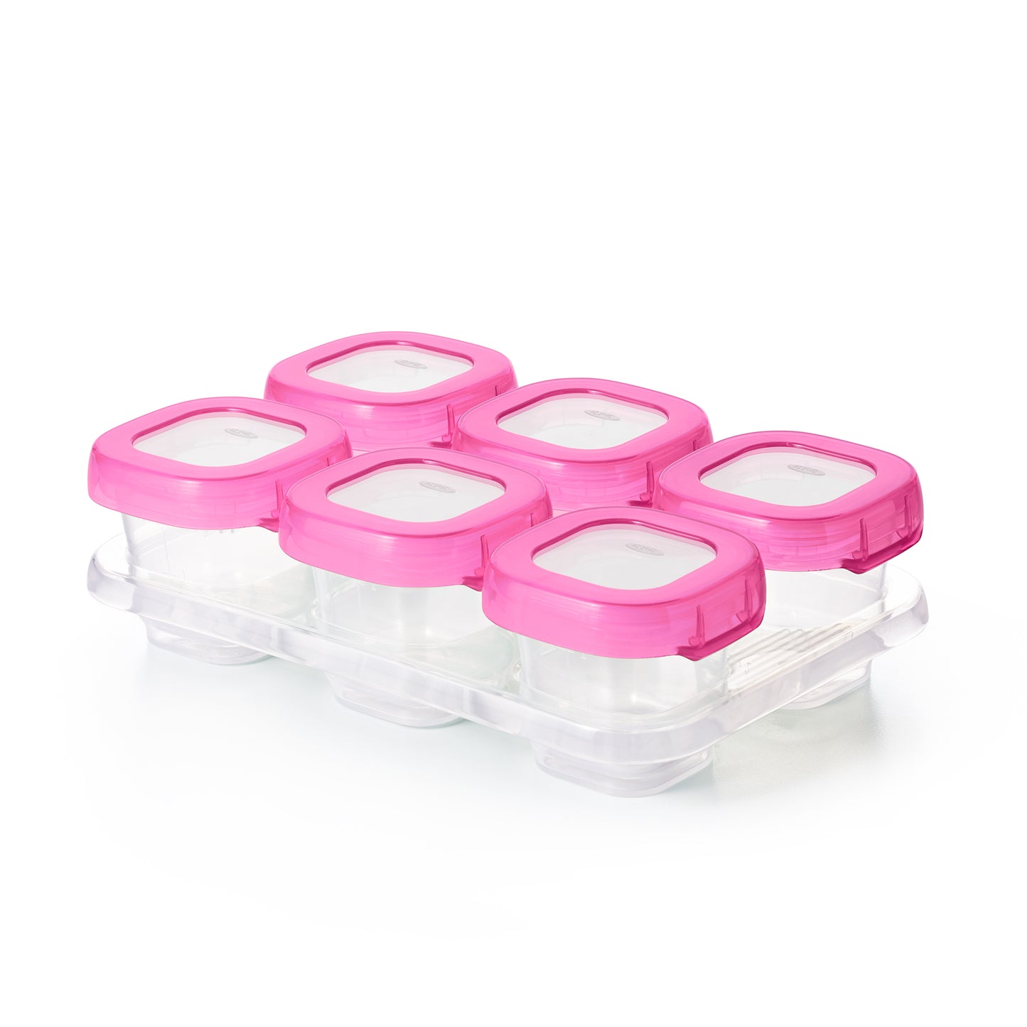 กล่องเก็บอาหารเด็ก ขนาด 2 ออนซ์ สีชมพู l OXO Tot Baby Blocks 2 oz. Pink