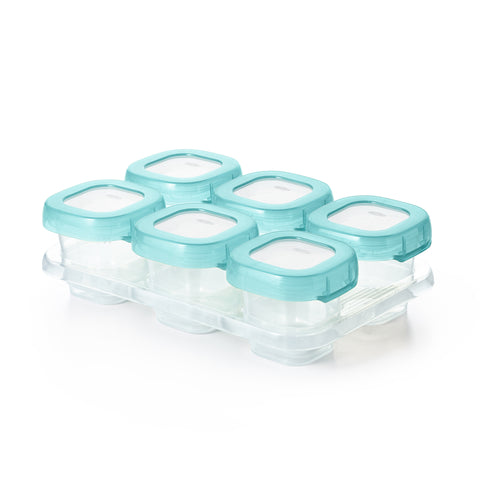 กล่องเก็บอาหารเด็ก ขนาด 2 ออนซ์ สีฟ้า l OXO Tot Baby Blocks 2 oz. Aqua