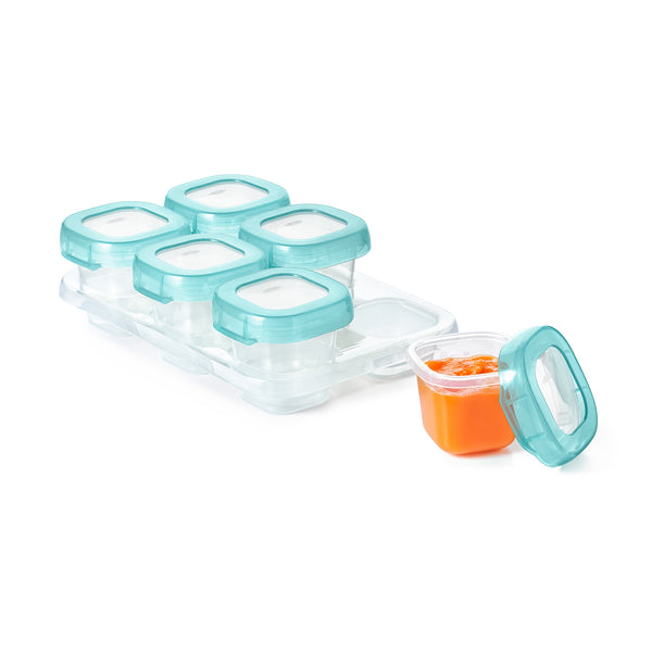 กล่องเก็บอาหารเด็ก ขนาด 2 ออนซ์ สีฟ้า l OXO Tot Baby Blocks 2 oz. Aqua