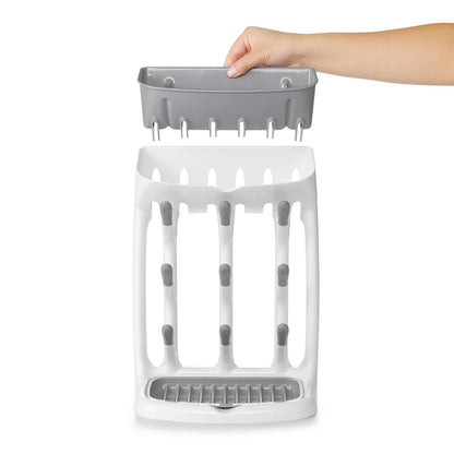 ที่ตากขวดนม แก้วน้ำ l OXO Tot Space Saving Drying Rack Grey